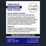 Prospectus 21,6 Cm X 24,94 Cm Ligne Bleue & Logo, Agent de police, Recrutement e<br><div class="desc">Blue Line & Logo,  Police Officer,  Law Recruitment Flyer by The Carte de visite Store.</div>