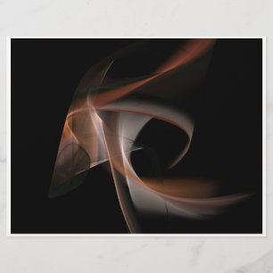 Prospectus 21,6 Cm X 24,94 Cm Lignes abstraites sur fond sombre sans texte