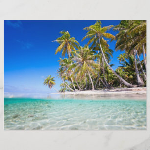 Prospectus 21,6 Cm X 24,94 Cm L'île tropicale