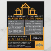 Prospectus 21,6 Cm X 24,94 Cm Logo de la maison, Constructeurs, Publicité (Devant)