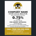 Prospectus 21,6 Cm X 24,94 Cm Logo de la maison, Realtor, Agent immobilier publi<br><div class="desc">Logo Maison,  Realtor,  Agent Immobilier Flyers Publicitaires Par Le Magasin Carte de visite.</div>
