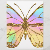Prospectus 21,6 Cm X 24,94 Cm logo grand papillon (Dos)