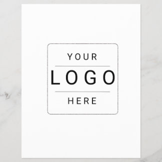 Prospectus 21,6 Cm X 24,94 Cm Logo personnalisé