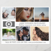 Logo Photo Collage Photographe professionnel QR