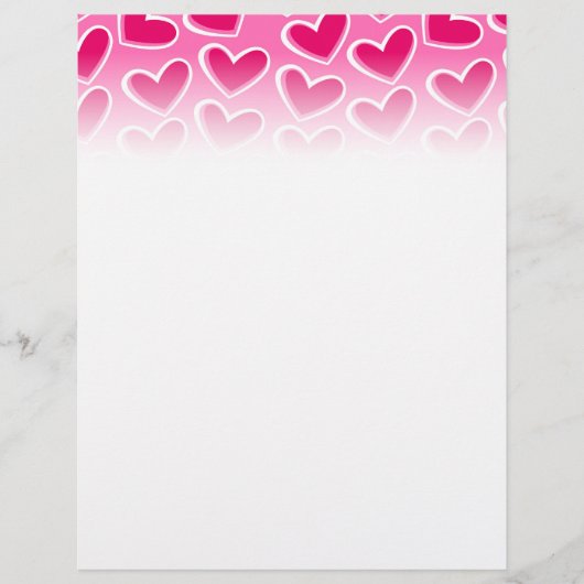 Prospectus 21,6 Cm X 24,94 Cm Love hearts (Devant)