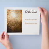 Prospectus 21,6 Cm X 24,94 Cm Lumière Or 001 (main)