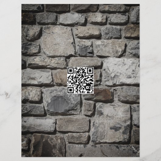 Prospectus 21,6 Cm X 24,94 Cm Maçonnerie en pierre (Dos)