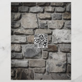 Prospectus 21,6 Cm X 24,94 Cm Maçonnerie en pierre (Dos)