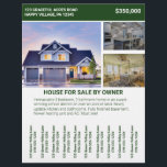 Prospectus 21,6 Cm X 24,94 Cm Maison À Vendre Par Le Propriétaire Circulaire Tir<br><div class="desc">Vendre ou louer votre maison ou appartement? Ce dépliant personnalisé est parfait pour afficher sur les babillards communautaires pour aider à faire connaître le message. Ce prospectus est prêt à être customisé avec votre propre texte et 3 photos de votre maison. Il y a un espace pour ajouter votre propre...</div>