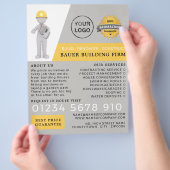 Prospectus 21,6 Cm X 24,94 Cm Maître Constructeur, Constructeur, Constructeurs A (main)