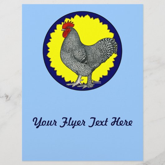 Prospectus 21,6 Cm X 24,94 Cm Maline Rooster (Devant)
