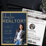 Prospectus 21,6 Cm X 24,94 Cm Marketing immobilier professionnel personnalisé<br><div class="desc">Le Custom Realtor Professional Real Estate Marketing Flyer, un outil élégant et efficace adapté à vos efforts de marketing immobilier. Conçu avec un système sophistiqué de couleurs bleu marine et or, ce flyer incarne le professionnalisme et le style, ce qui le rend parfait pour capter l'attention des clients potentiels. Ce...</div>