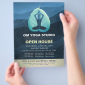 Prospectus 21,6 Cm X 24,94 Cm Méditation de l'enseignant de Yoga Pose Bodhi Leaf (main)