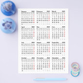 Prospectus 21,6 Cm X 24,94 Cm modèle calendrier 2022 (Simple)