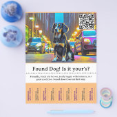 Prospectus 21,6 Cm X 24,94 Cm Modèle de chien trouvé déchirer (Simple)