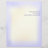 Prospectus 21,6 Cm X 24,94 Cm Modèle de dépliant pour visite de jardin (Dos)