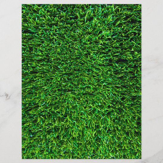 Prospectus 21,6 Cm X 24,94 Cm Modèle de gazon vert (Devant)
