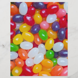 Prospectus 21,6 Cm X 24,94 Cm Modèle de jellybean - Jellybeans de Pâques