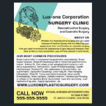 Prospectus 21,6 Cm X 24,94 Cm Modèle floral chic moderne, Chirurgien/Chirurgie p<br><div class="desc">Modèle Floral Chic Moderne,  Chirurgien En Plastique / Chirurgie Circulaires Publicitaires Par Le Magasin Carte de visite.</div>