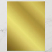 Prospectus 21,6 Cm X 24,94 Cm Moderne beautiful golden pattern curving Fashionar (Dos)