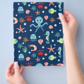 Prospectus 21,6 Cm X 24,94 Cm Monde marin (main)