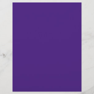 Prospectus 21,6 Cm X 24,94 Cm Monstre Violet