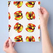 Prospectus 21,6 Cm X 24,94 Cm Motif Burger (main)