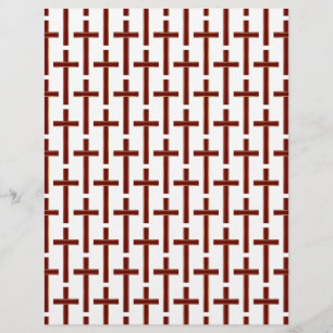 Prospectus 21,6 Cm X 24,94 Cm Motif chrétien
