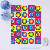 Prospectus 21,6 Cm X 24,94 Cm motif de cercles (Simple)