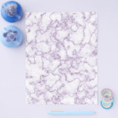 Prospectus 21,6 Cm X 24,94 Cm Motif en marbre violet (Simple)