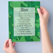 Prospectus 21,6 Cm X 24,94 Cm Motif shamrock (main)