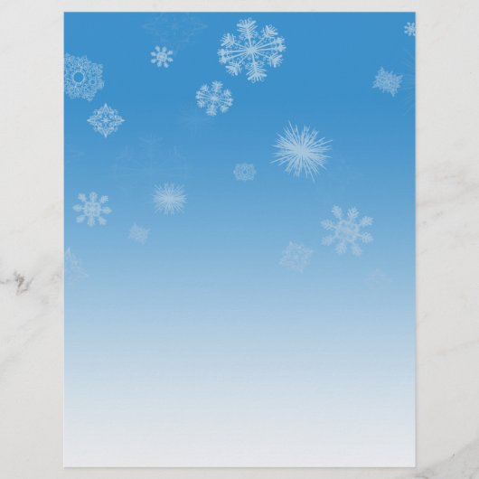 Prospectus 21,6 Cm X 24,94 Cm Neige (Devant)