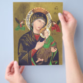 Prospectus 21,6 Cm X 24,94 Cm Notre Dame de Perpetual Aide (main)