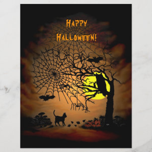 Prospectus 21,6 Cm X 24,94 Cm Nuit d'Halloween, Joyeux Halloween ! Flyer