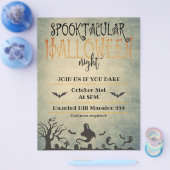 Prospectus 21,6 Cm X 24,94 Cm Nuit d'Halloween Spooktaculaire (Simple)