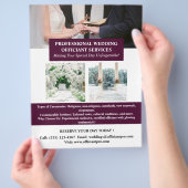 Prospectus 21,6 Cm X 24,94 Cm Officier Mariage moderne (main)