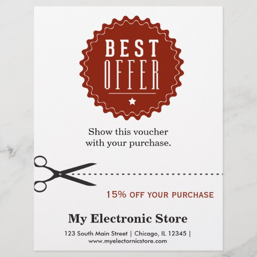 Prospectus 21,6 Cm X 24,94 Cm Offre spéciale (Devant)