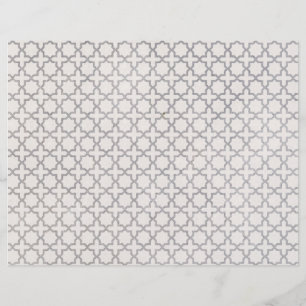 Prospectus 21,6 Cm X 24,94 Cm Ornement arabesque élégant