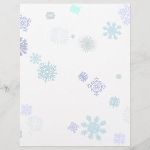 Prospectus 21,6 Cm X 24,94 Cm Pale Snowflakes