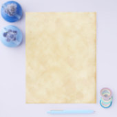 Prospectus 21,6 Cm X 24,94 Cm papier ancien jaune Arrière - plan (Simple)