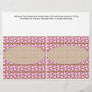 Prospectus 21,6 Cm X 24,94 Cm Papiers personnalisés pour bonbons Polka Dots pour