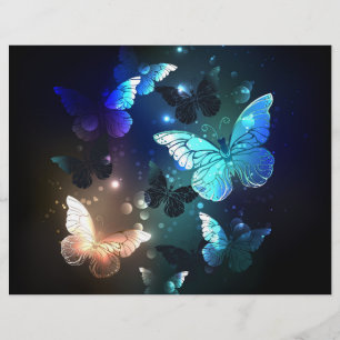 Prospectus 21,6 Cm X 24,94 Cm Papillon de nuit voltigeant