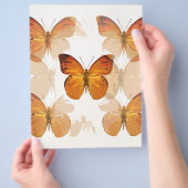 Prospectus 21,6 Cm X 24,94 Cm Papillon mouche Flyer (main)