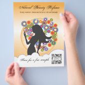 Prospectus 21,6 Cm X 24,94 Cm Parfum Modèle de circulaire (main)