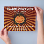 Prospectus 21,6 Cm X 24,94 Cm Patch Citrouille Halloween (main)