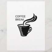 Prospectus 21,6 Cm X 24,94 Cm Pause café (Dos)