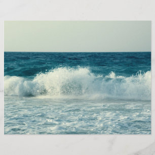 Prospectus 21,6 Cm X 24,94 Cm Paysage marin
