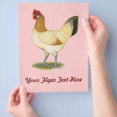 Prospectus 21,6 Cm X 24,94 Cm Penedesenca : Poule rousse (main)