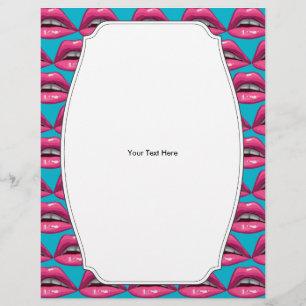 Prospectus 21,6 Cm X 24,94 Cm Pep Art rose lèvres maquillage