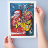 PROSPECTUS 21,6 CM X 24,94 CM PÈRE NOËL AVEC CADEAUX (main)